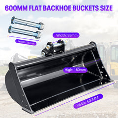 Mini Excavator Bucket 23.6 Inch/600mm