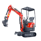 1.2-ton excavator with side tilt