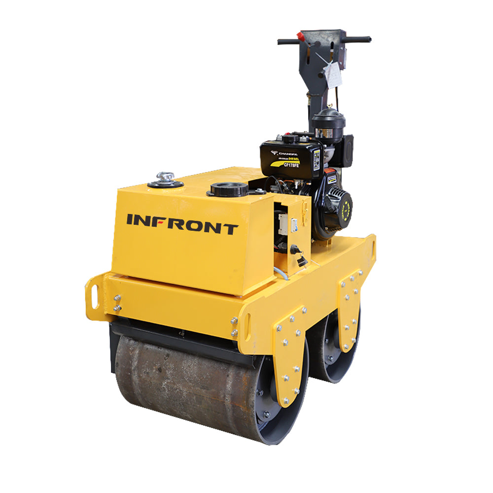 Hand-push Two-wheeled Air-cooled Diesel Road Roller