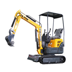 1.2-ton excavator with side tilt