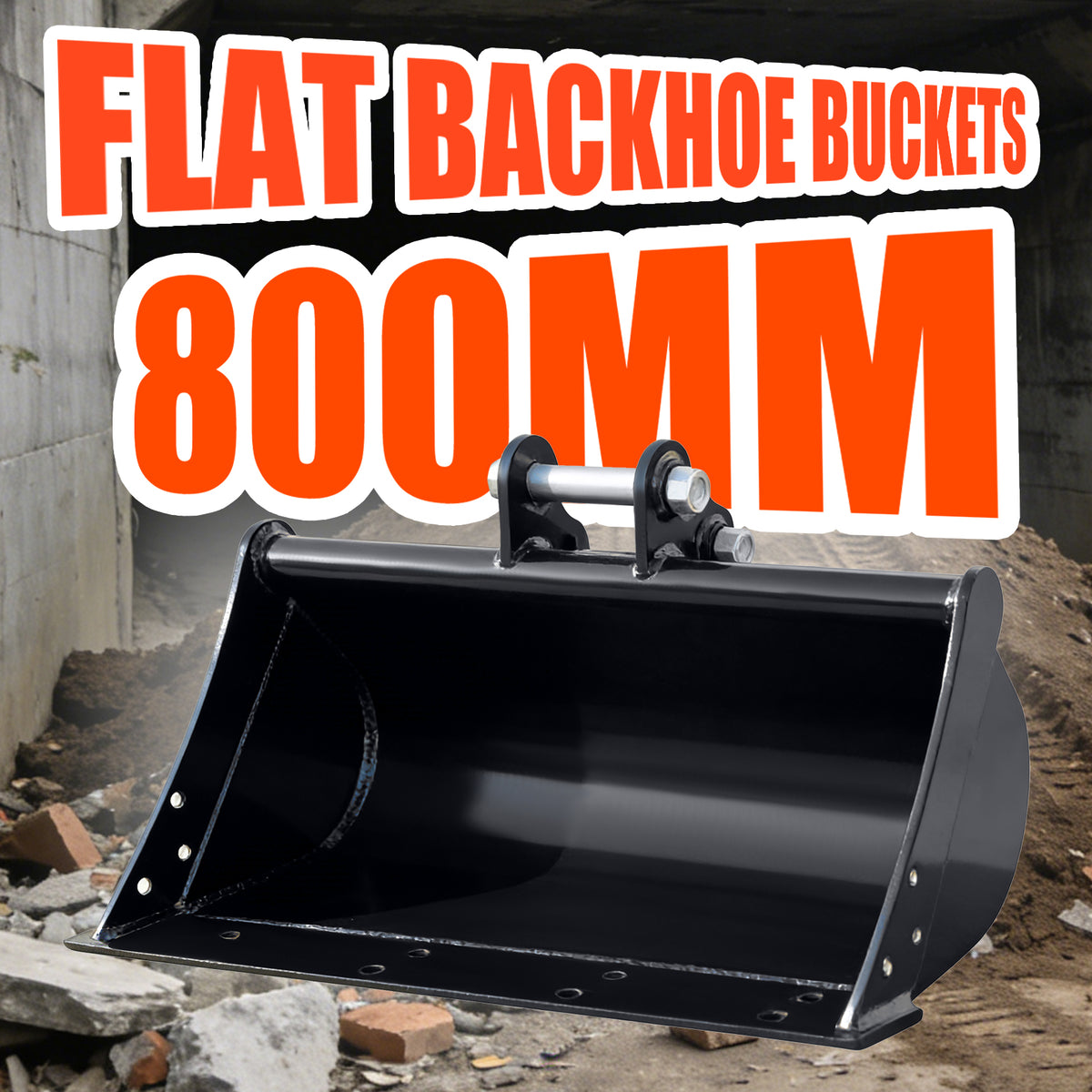 31.5 Inch Mini Excavator Bucket Attachment