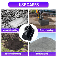 Mini Excavator Bucket 23.6 Inch/600mm