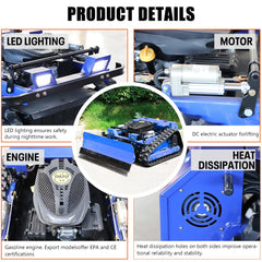 550 remote control lawn mower